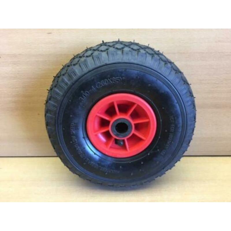 Luchtbanden 3.00-4 (260X85) met metalen velg