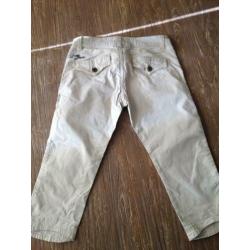 Korte jeans Guess+T-shirt Fashionista maats
