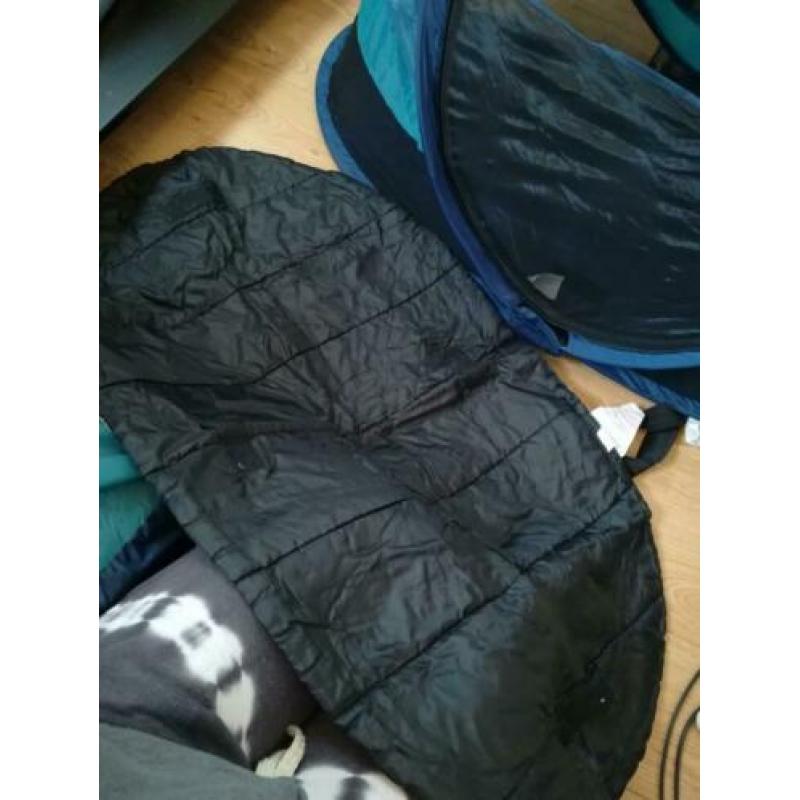 Deryan baby travel tentje turquoise