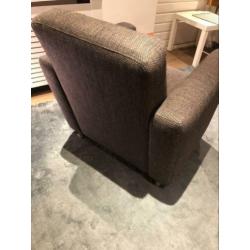 Stoel kleur donker - van stof