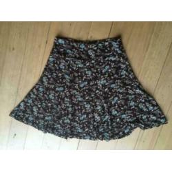King Louie zwierig rokje bruin retroprint s