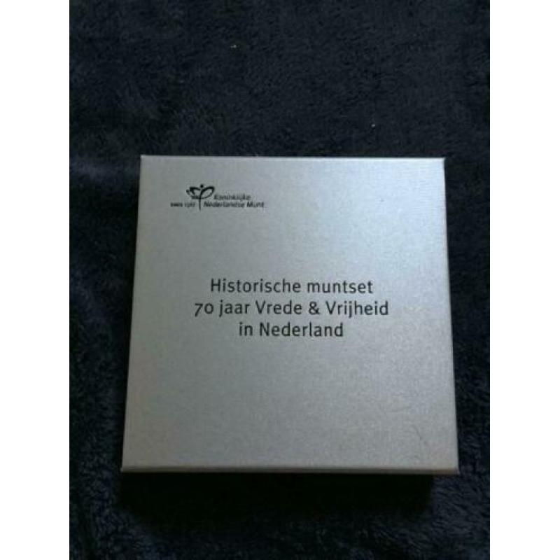 Nederland- Historische Muntset 2015 - 70 jaar Vrede & Veilig