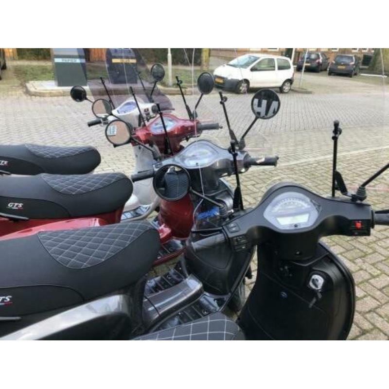 Nieuwe GTS Toscana Dynamic black edition 2020 / vespa look