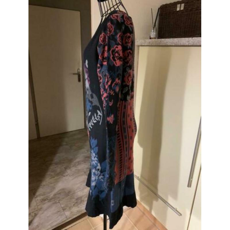 Geweldig mooie jurk van KOOI knitwear, maat 42