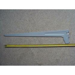3 Nieuwe metalen duraline plankdragers 60 cm bureaublad