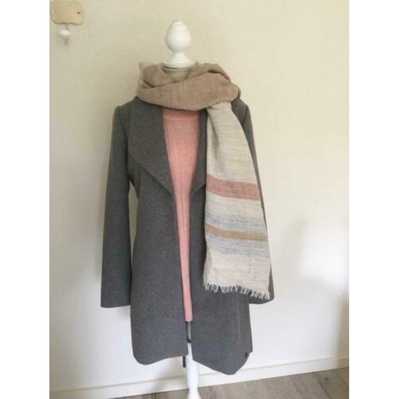 Tom Tailor Denim grijze tussenjas L
