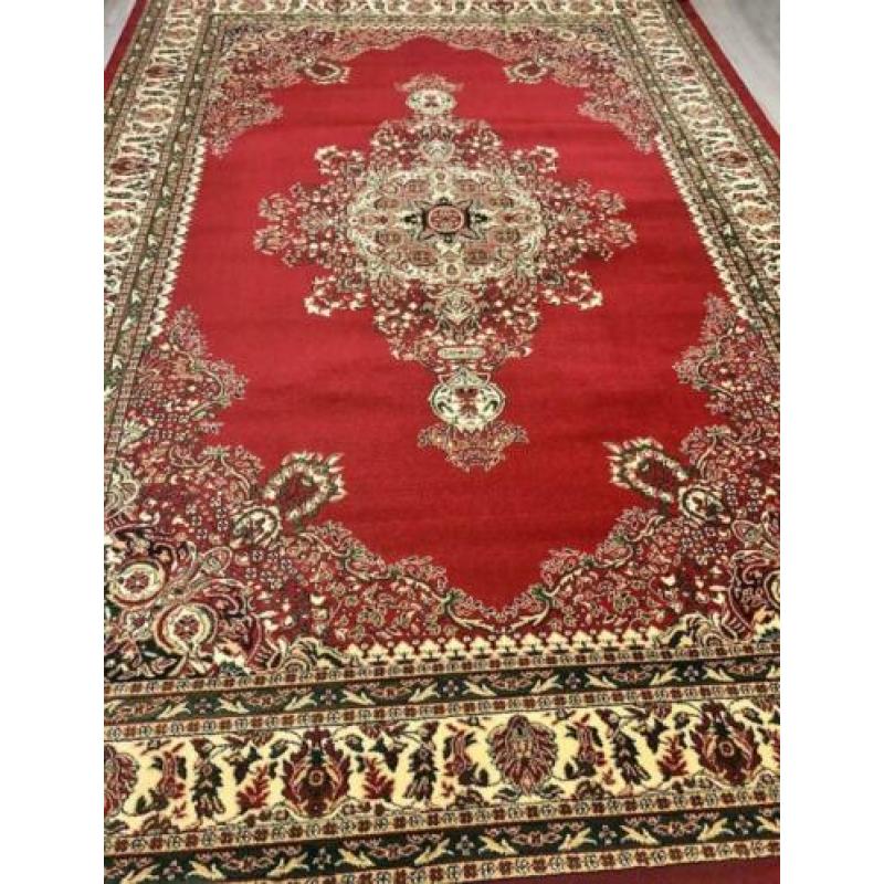 Oosters vloerkleed/perzisch tapijt tabriz klassiek 300x200cm