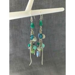 Oorbellen TURQUOISE.