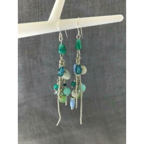 Oorbellen TURQUOISE.