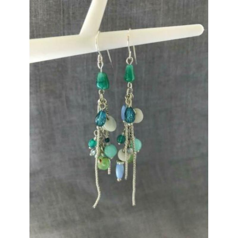 Oorbellen TURQUOISE.