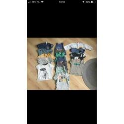 Zomer kleren jongen maat 86 hema/zara