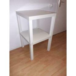 2 stuks Ikea Lack, bijzettafel. 55 X 55 Cm.
