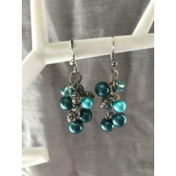 Oorbellen TURQUOISE.