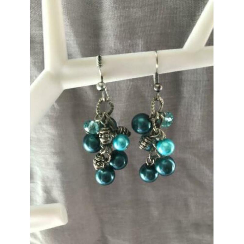Oorbellen TURQUOISE.