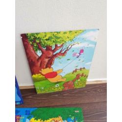 3 platen - posters van winnie the pooh zgan