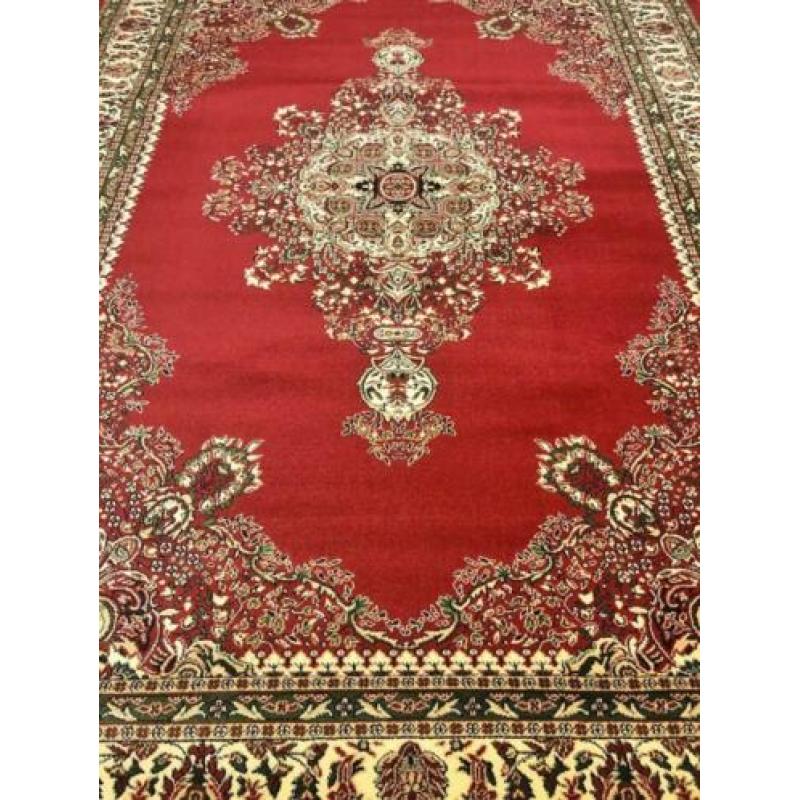 Oosters vloerkleed/perzisch tapijt tabriz klassiek 300x200cm