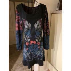 Geweldig mooie jurk van KOOI knitwear, maat 42