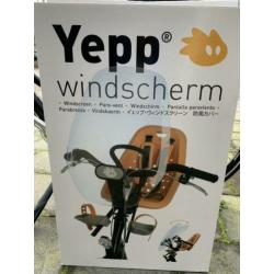 Yepp mini voorzitje grijs met Yepp windscherm