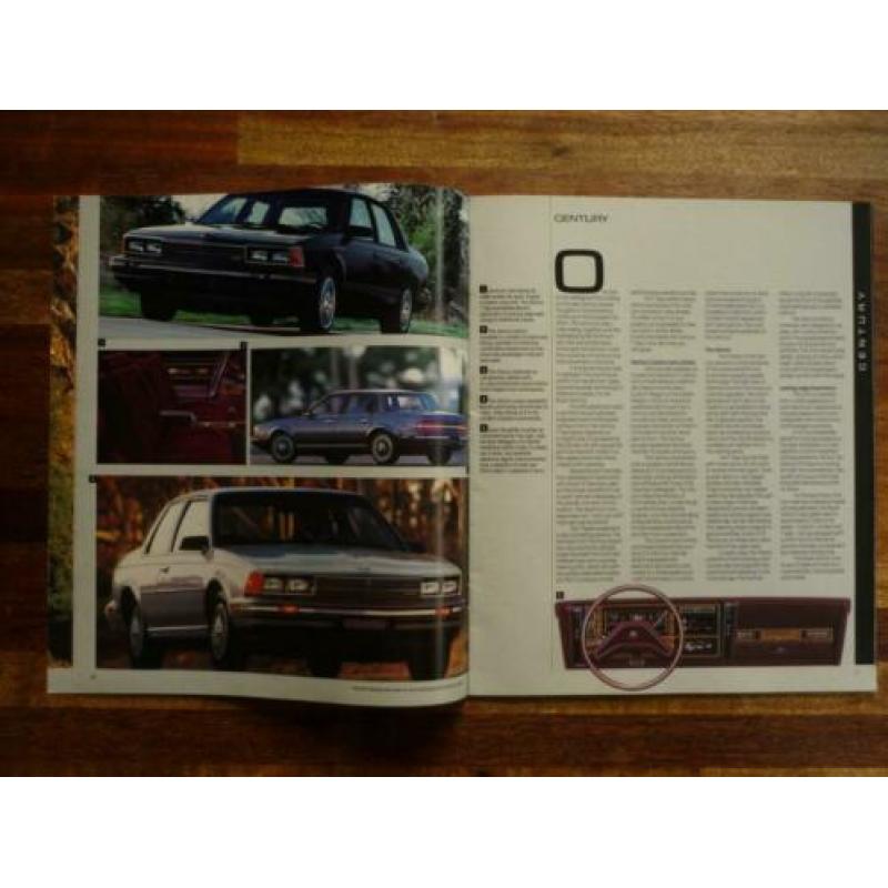 Buick alle modellen 1986 (USA)