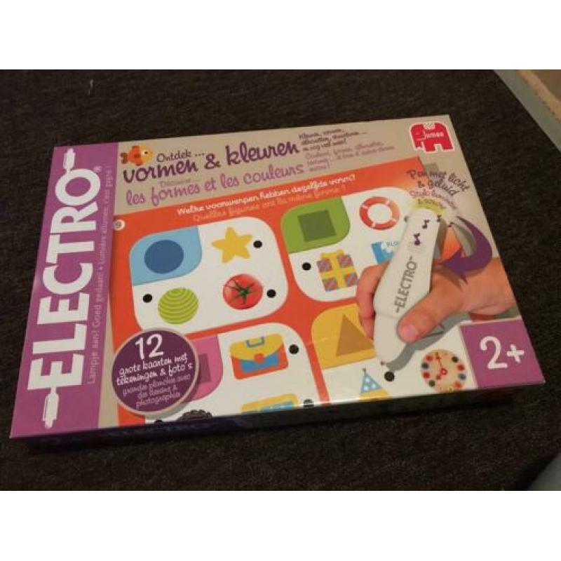 Electro ontdek vormen en kleuren Jumbo
