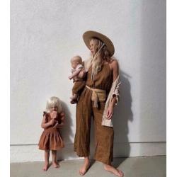 *NIEUW* Daughter linnen jumpsuit maat M/L