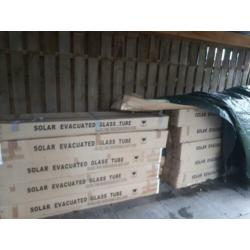 1000 liter vat met 6 maal 24 buizen aan te sluiten op cv