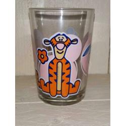 Disney glas Winnie the Pooh & Eeyore & Tijgertje