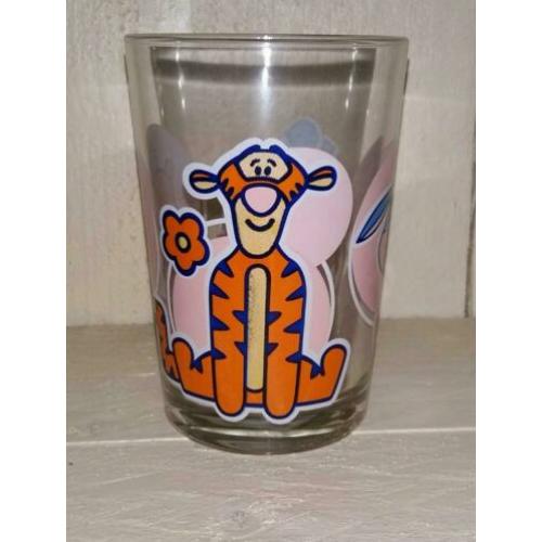 Disney glas Winnie the Pooh & Eeyore & Tijgertje