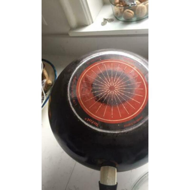 Wokpan/ hapjespan | Tefal | goede staat