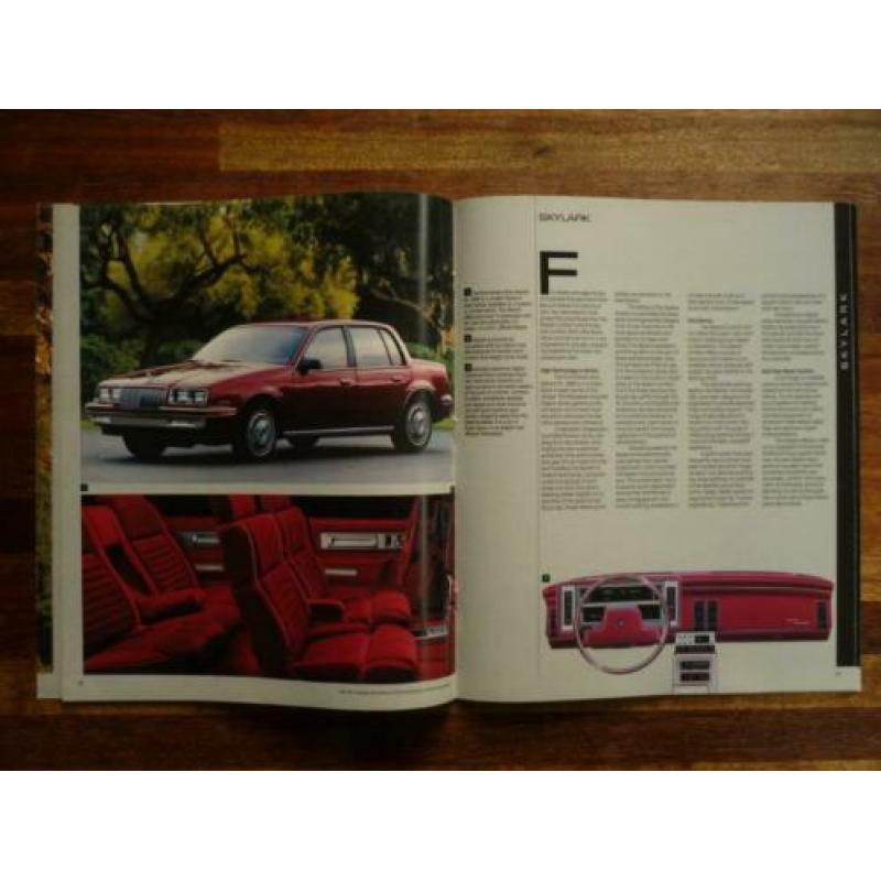 Buick alle modellen 1986 (USA)