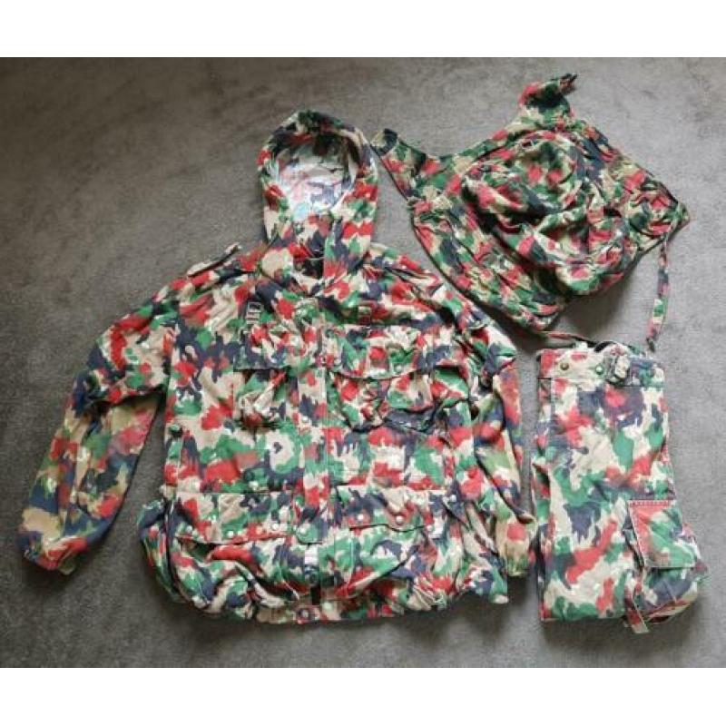 Zwitserse Camouflage Uniform Alpenflage