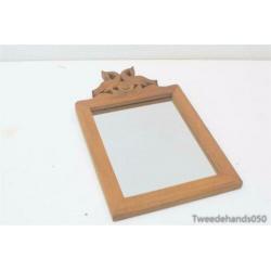 Houten spiegeltje 89005