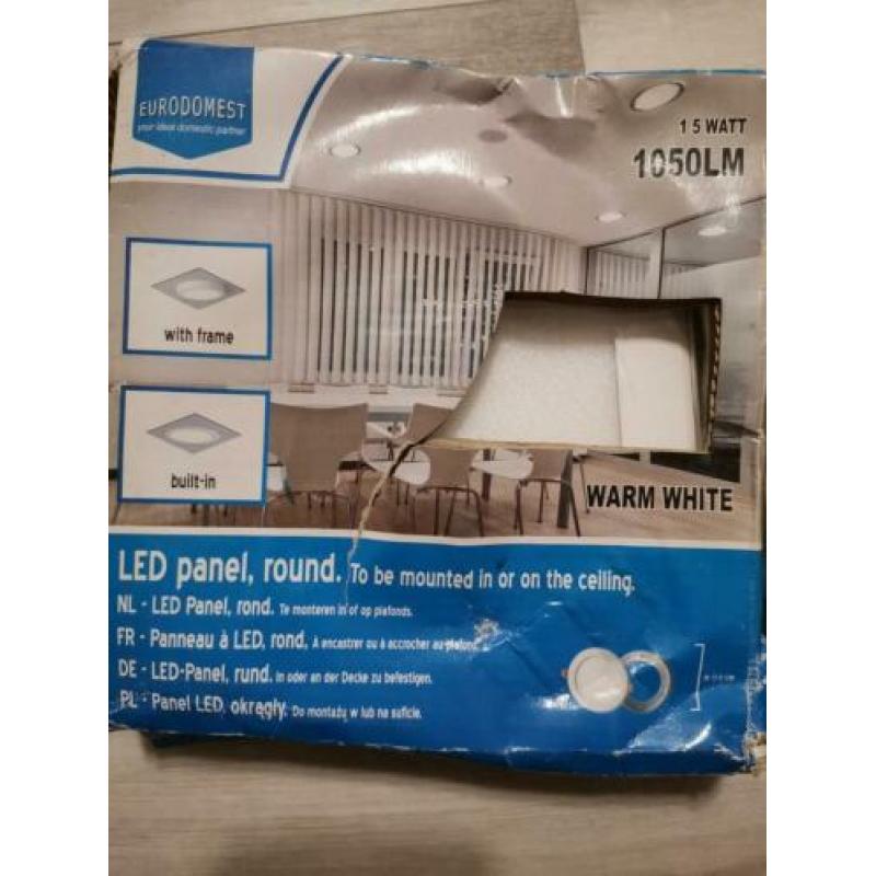 Inbouw spots Led lichten 17x17cm