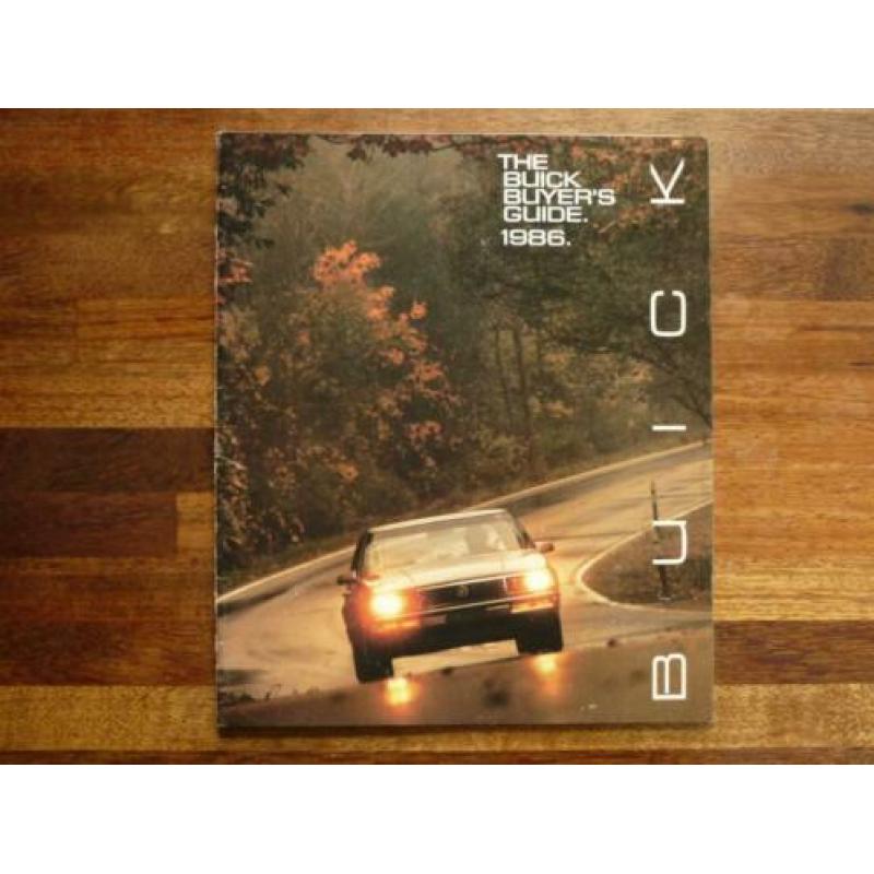 Buick alle modellen 1986 (USA)