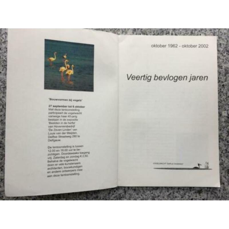 Veertig bevlogen jaren. Vogelwacht Delft en omstreken