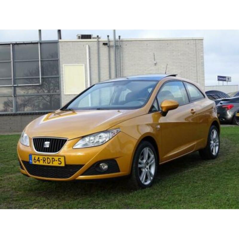 Seat Ibiza SC 1.2 TSI Style - AUTOMAAT, Panoramadak, Airco,
