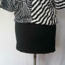 Heel mooi zwart-wit dames t-shirt.Mt 36.Merk Dolce Vita