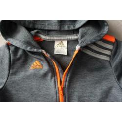 Adidas trainingspakje grijs maat 74
