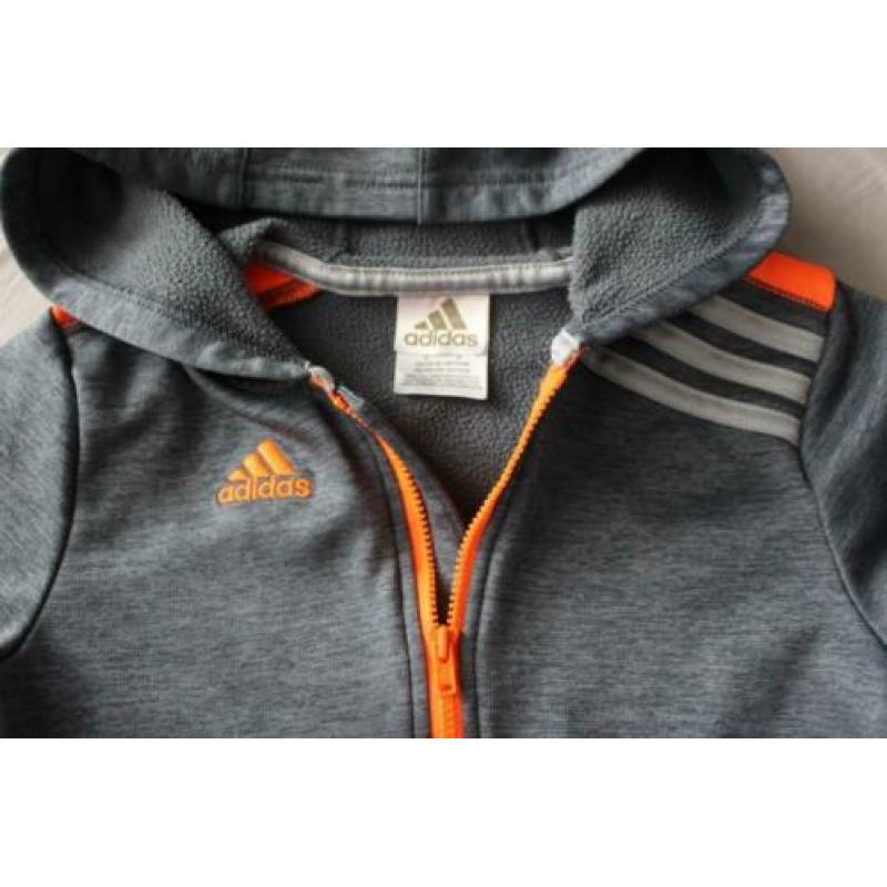 Adidas trainingspakje grijs maat 74