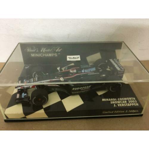 ? Jos Verstappen Minardi Cosworth Showcar 2003 400030089