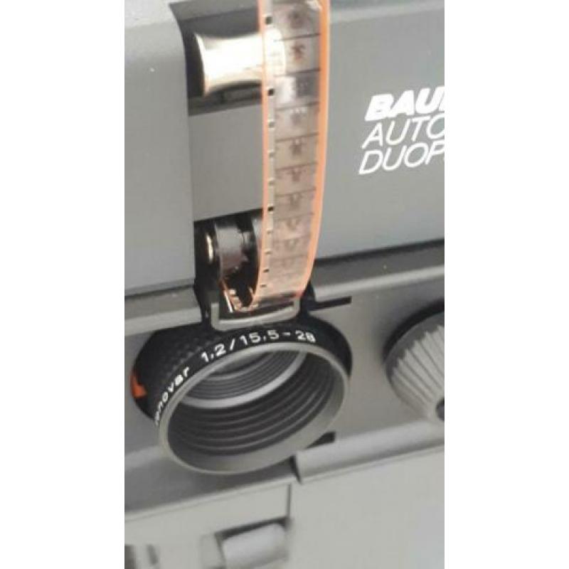 BAUER T502 SUPER 8 FILMPROJECTOR met GELUID IN TOPSTAAT