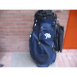Cartbag met 4 clubs merk Bay Hill