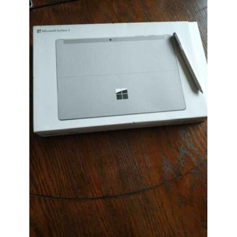 Microsoft surface 3 compleet met typecover en pen
