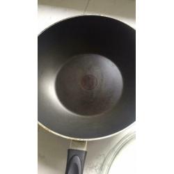 Wokpan/ hapjespan | Tefal | goede staat