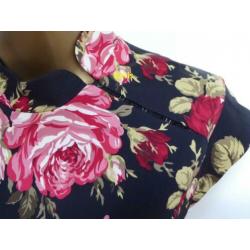 super mooi oriëntale bloemen jurk Karen Millen maat 8/36 oks