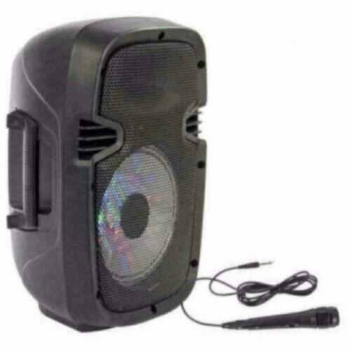PARTY-7LED Mobiele Speaker 8 inch 300Watt (6099P-B)