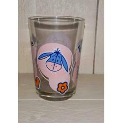 Disney glas Winnie the Pooh & Eeyore & Tijgertje