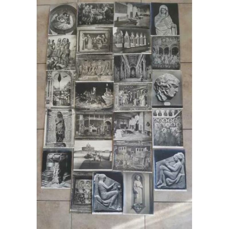 3. Antiek partij fotoprent 25 x kaart 1875 Botticelli Brogi
