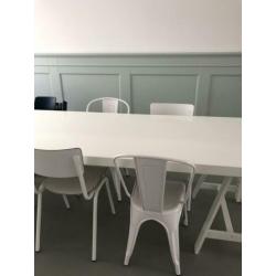 Eettafel / tafel / schragen / werkblad / 6p / 8p / 10p
