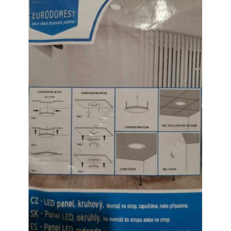 Inbouw spots Led lichten 17x17cm